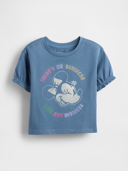gap × disney baby- und kleinkind-t-shirt mit rüschenärmeln