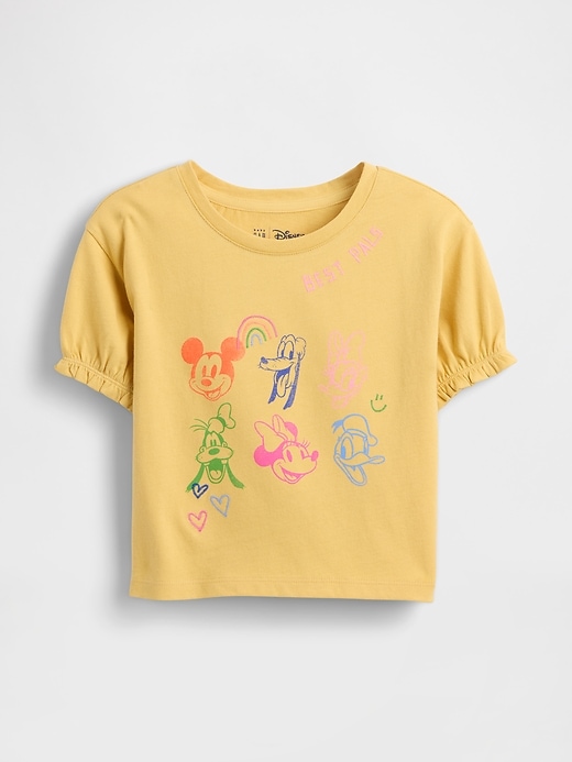 gap × disney baby- und kleinkind-t-shirt mit rüschenärmeln