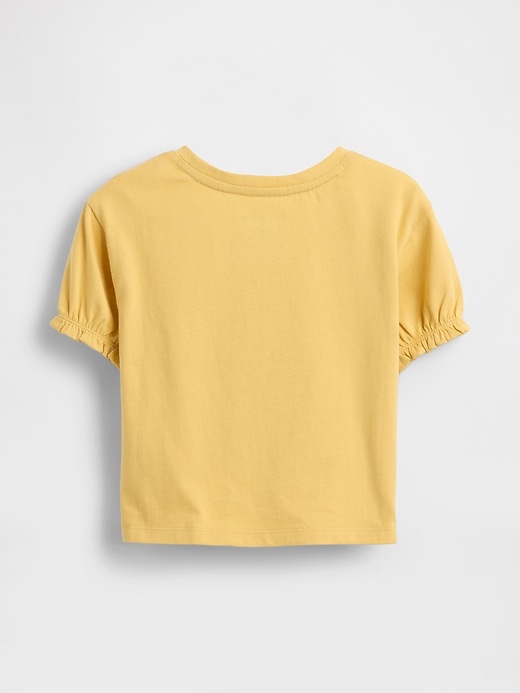 gap × disney baby- und kleinkind-t-shirt mit rüschenärmeln