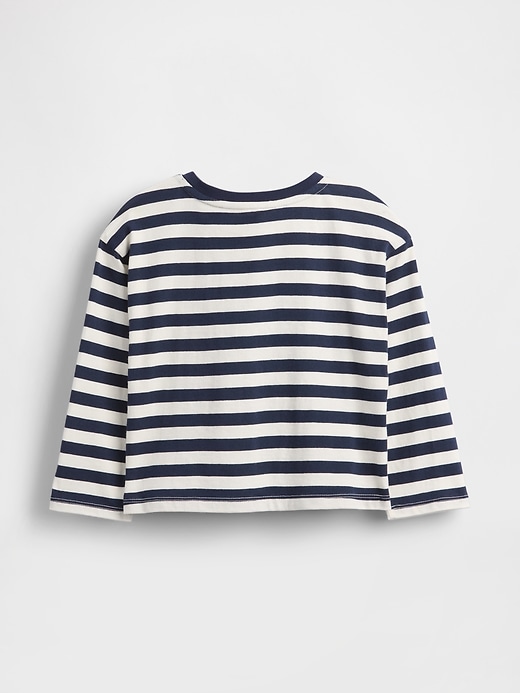 baby- und kleinkind-t-shirt mit herztasche zum kombinieren