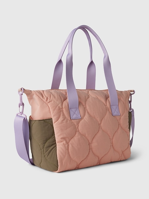 gesteppte wochenendtasche für kinder