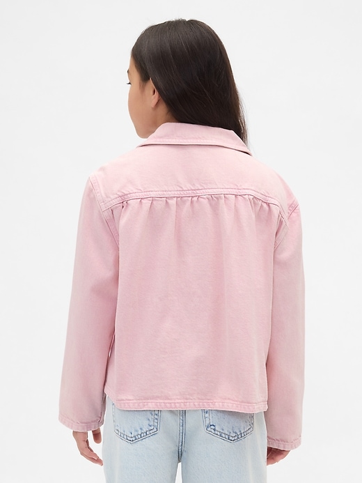kinder-denimjacke
