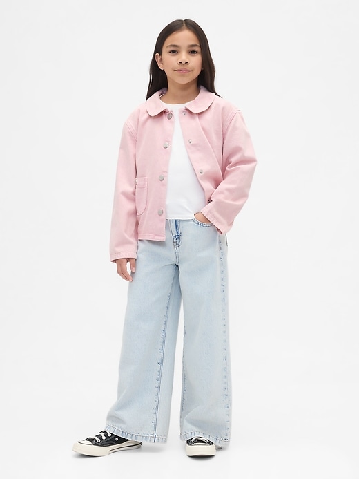 kinder-denimjacke