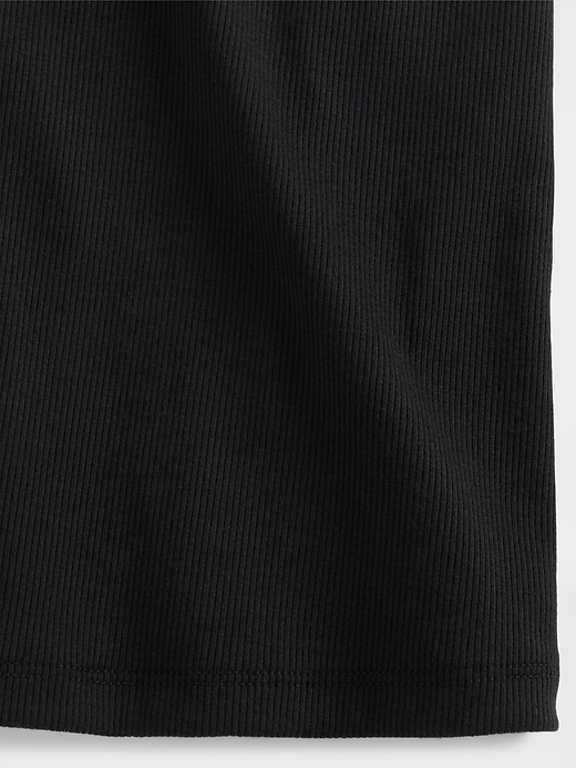 kinder-rippstrickkleid mit schleife