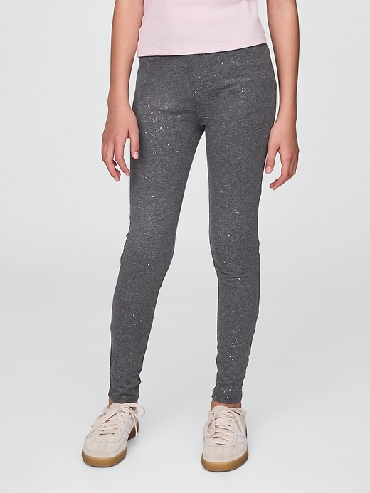 glitzernde leggings für kinder