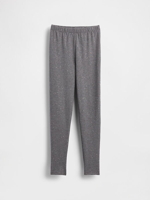 glitzernde leggings für kinder