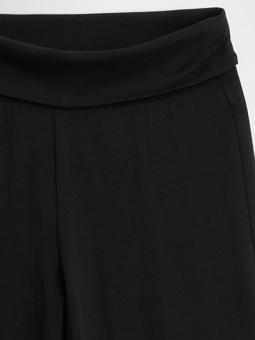 leggings für kinder mit weitem bein und umklappbarem bein