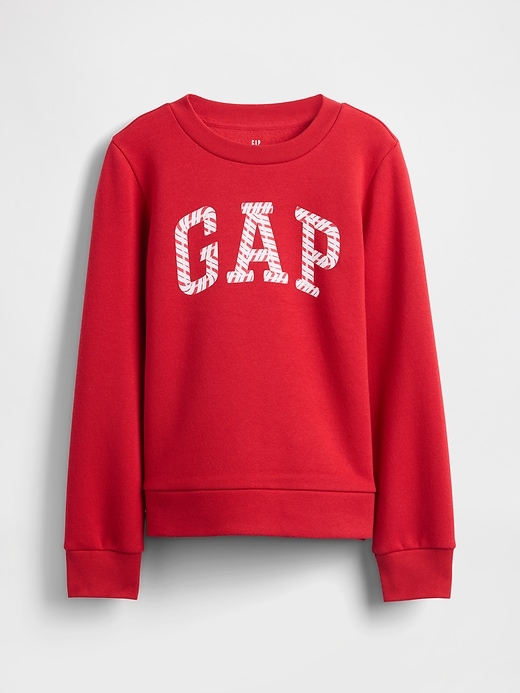 kinder-sweatshirt mit grafiklogo
