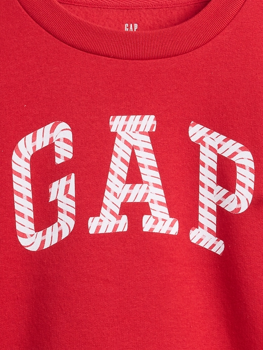 kinder-sweatshirt mit grafiklogo