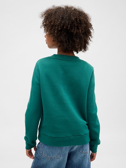 kinder-sweatshirt mit grafiklogo