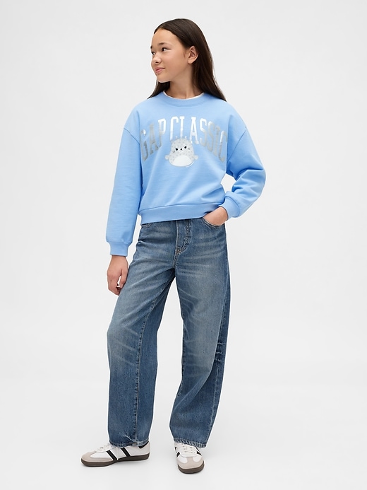 vintagesoft squishmallow logo sweatshirt für kinder