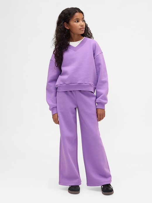 vintage-sweatpants für kinder weich und locker geschnitten