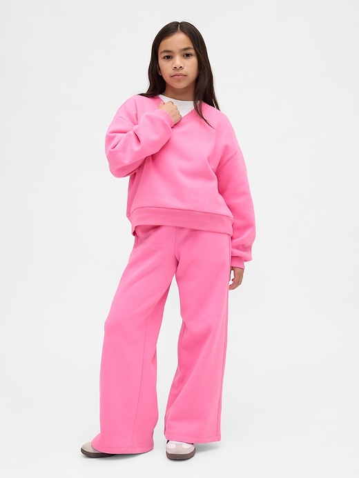 vintage-sweatpants für kinder weich und locker geschnitten