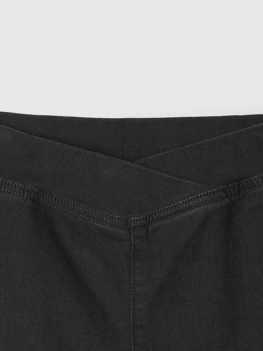 kinder-high-rise-crossover-schlagjeans im 70er-jahre-stil