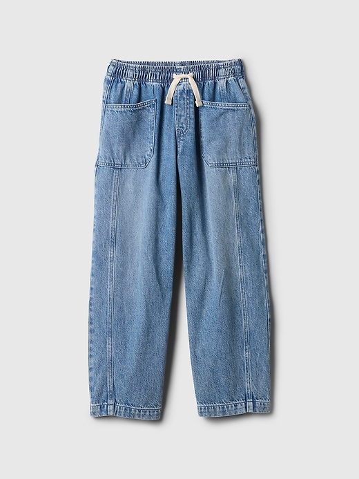 kinder high rise ultrasoft easy horseshoe jeans