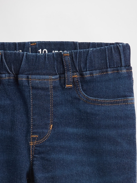 kinder-jeggings mit mittelhohem bund zum hineinschlüpfen