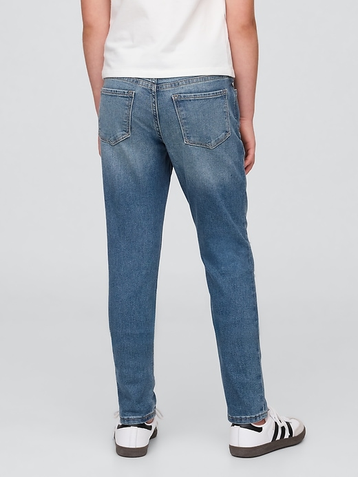 kinder-super-skinny-jeans mit mittelhohem bund.