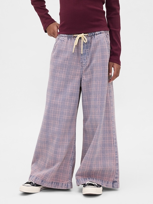 kinder-jeans mit niedrigem bund bequemer baggy-style