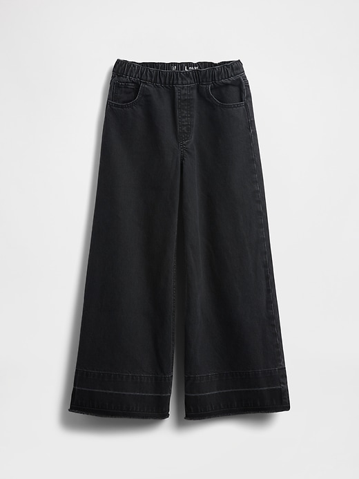 kinder-jeans mit niedrigem bund und baggy-style