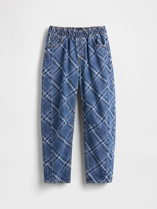 kinder high rise easy barrel jeans