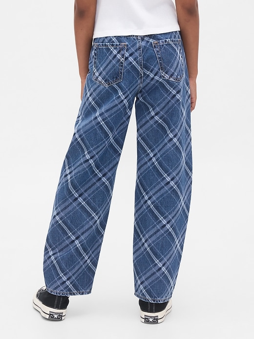 kinder high rise easy barrel jeans