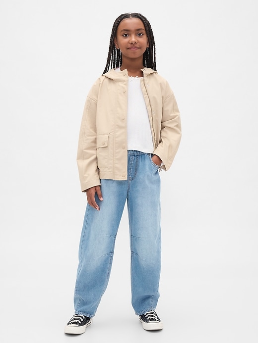 kinder high rise easy barrel jeans