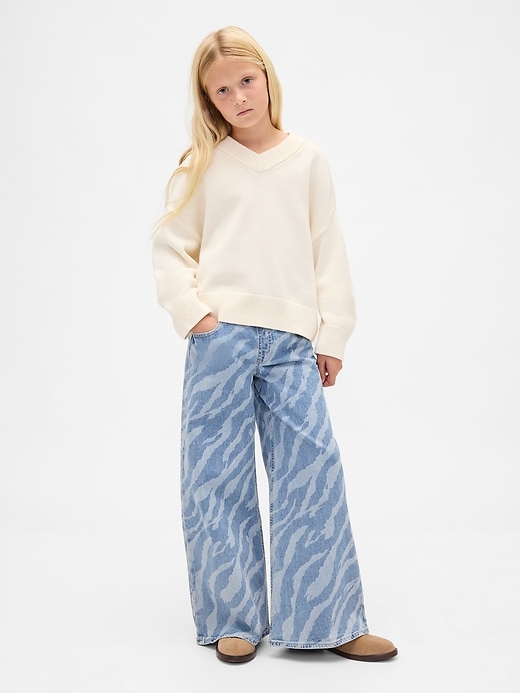 kinder-jeans bequem und weit geschnitten