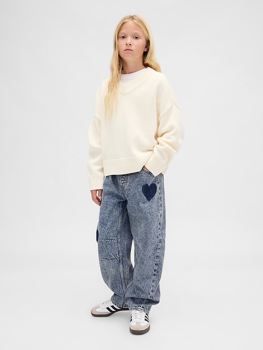 kinder easy barrel jeans