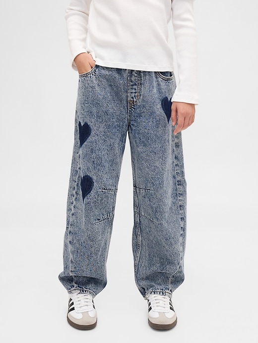 kinder easy barrel jeans