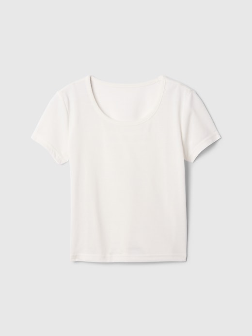 kinder-pyjama-t-shirt aus recycelten materialien