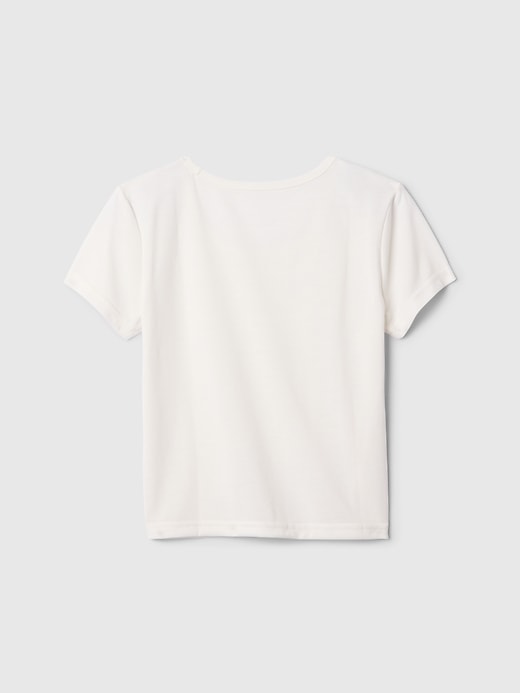 kinder-pyjama-t-shirt aus recycelten materialien