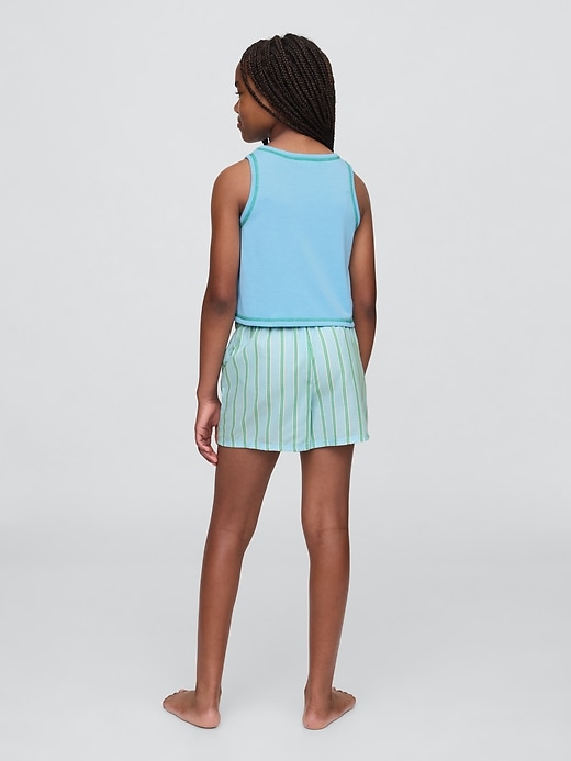lilo stitch kinder-pyjama-set aus recyclingmaterial