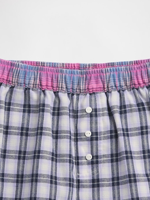 kinder-pyjama-shorts-set aus recycelten materialien