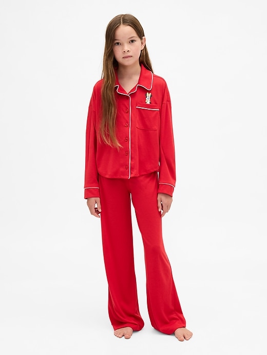 gap × disney kinder-pyjama-set aus recyclingmaterial