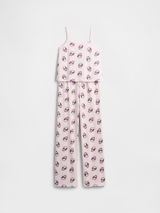 snoopy pyjama-set aus recyceltem material für kinder
