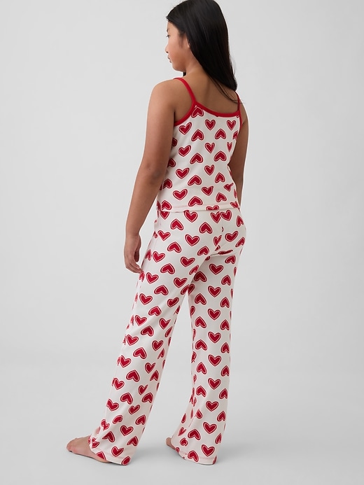kinder-pyjama-set aus recyceltem material