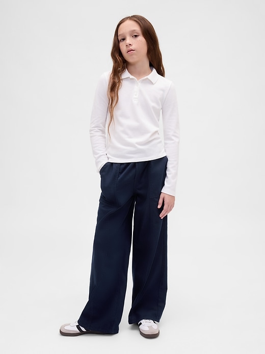 kinderuniform bequeme hose mit weitem bein