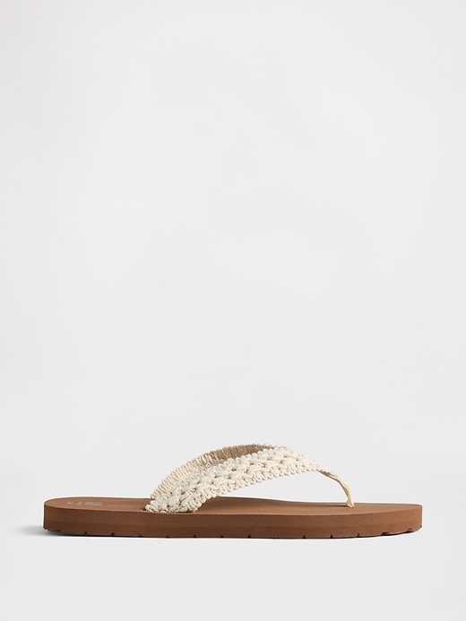 gehäkelte flip-flops für kinder