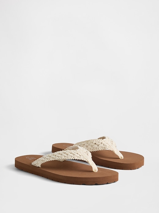 gehäkelte flip-flops für kinder