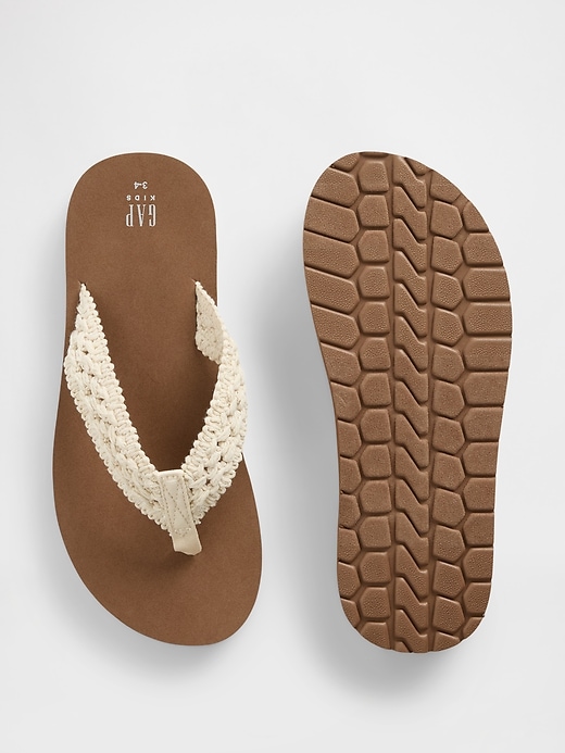 gehäkelte flip-flops für kinder