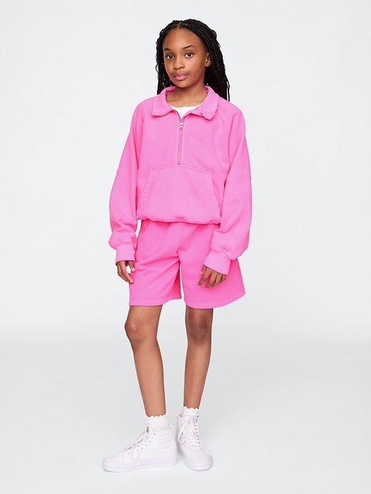 vintage soft relaxed sweat shorts für kinder