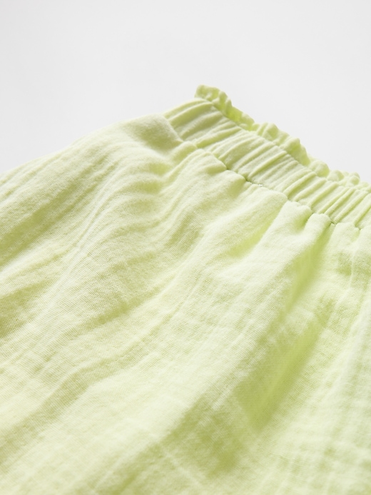 kinder-shorts aus knittergaze leicht zu tragen