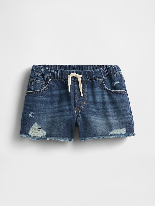 kinder-jeansshorts mit niedrigem bund ultraweich bequem und einfach zu tragen