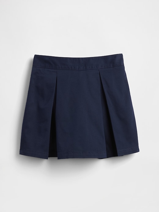kinderuniform faltenrock khaki einfacher skort