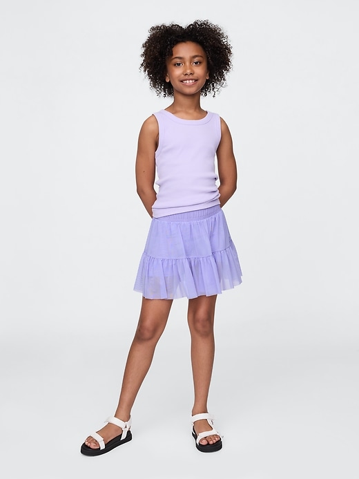 kinder mesh easy skort