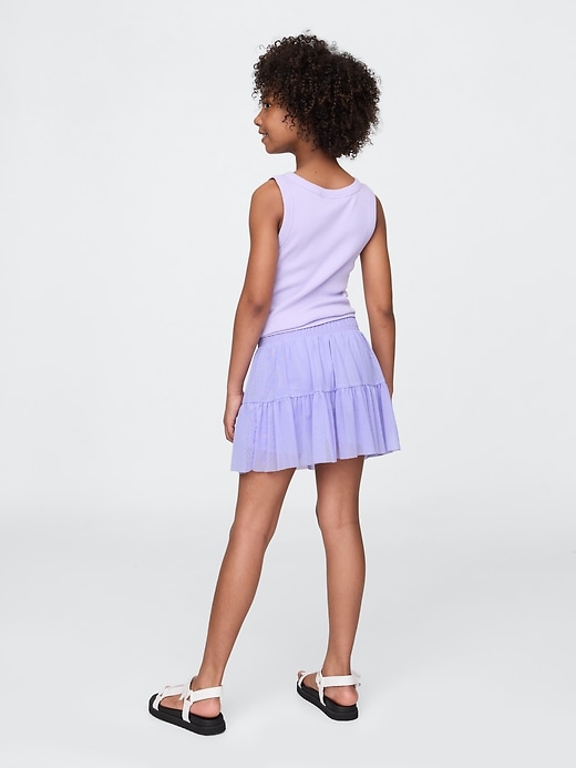 kinder mesh easy skort