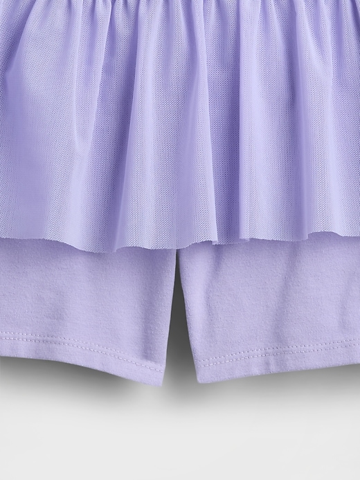 kinder mesh easy skort