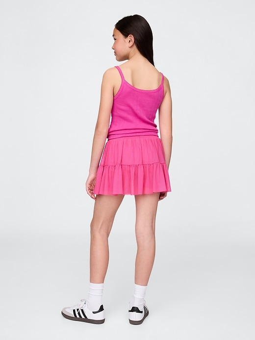kinder mesh easy skort