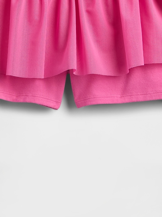 kinder mesh easy skort