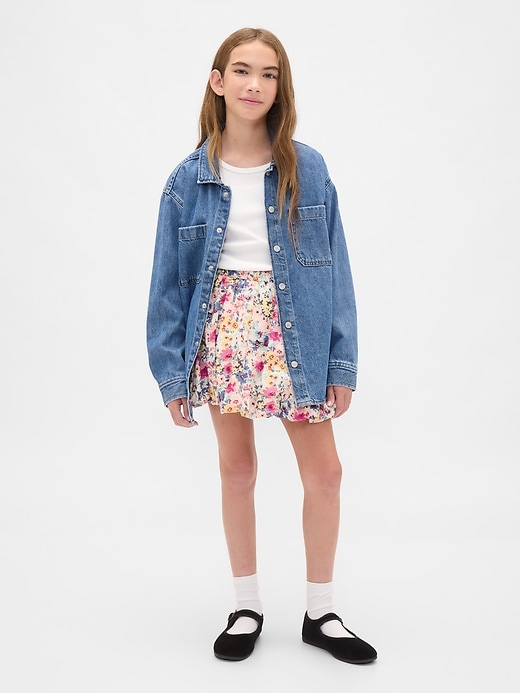 einfacher bubble-skort für kinder